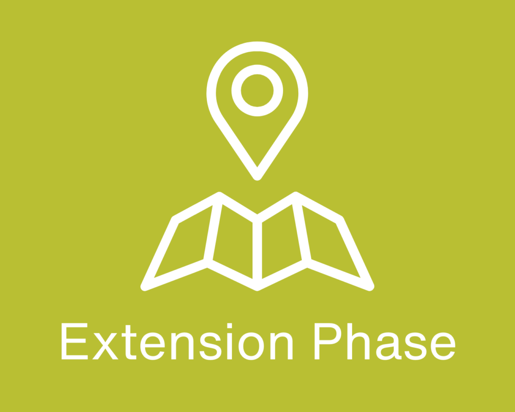 Extension Phase of the OPTIONS transition model